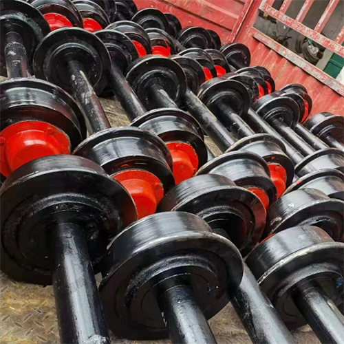 中重智能一批礦車(chē)輪對(duì)發(fā)往河南洛陽(yáng)